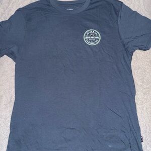 Billabong Men's Navy Tee with Logo